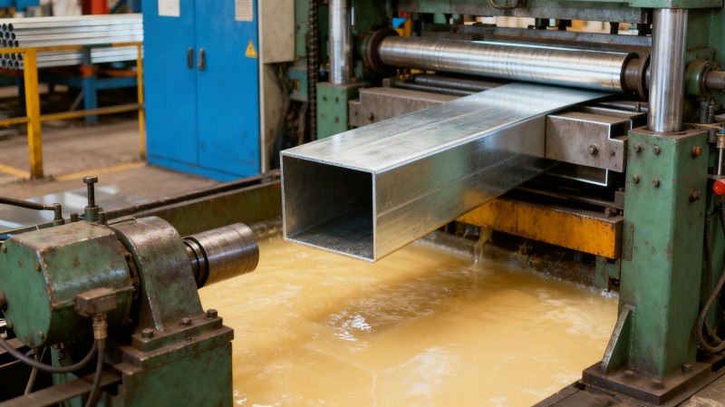 龙港镀锌方矩管生产